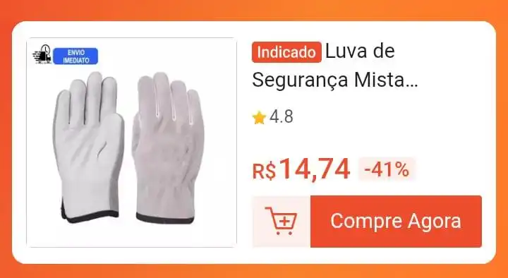 luva de pedreiro